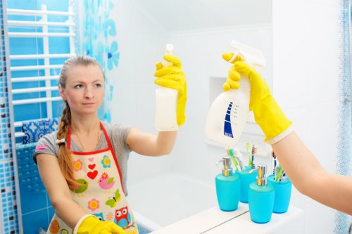 Curtain cleaning service in a Sands End home interior