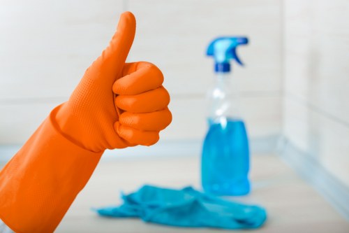 Deep cleaning process for commercial carpets in Sands End